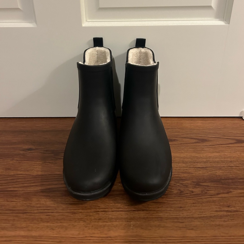 J. Crew Short lug-sole rain boots